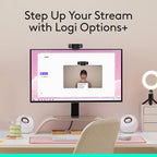 Logitech C922x HD Pro Webcam, Full HD 1080p/30fps Video, HD Light Correction - Image 9