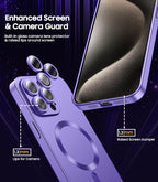 Magnetic for iPhone 15 Pro Max Case Slim Soft Silicone Bumper Shockproof - Image 3