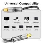 EMK 24K Gold-Plated Optical Audio Cable - Image 6