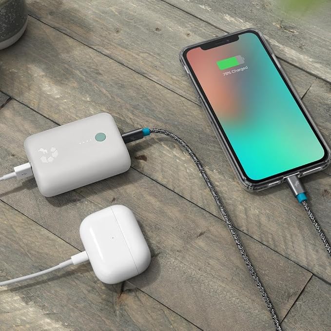 Nimble Champ Lite Portable Charger, 5200mAh Fast Charging Power Bank 15W USB C - Image 2