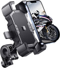 Bike Phone Holder Handlebar, Motorcycle Phone Mount, ATV Cell Phone Clamp by Delobon