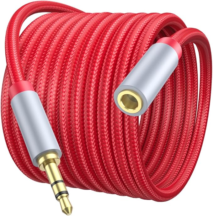 3.5mm Extension Cable 6.6ft by MORELECS