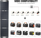 120W Portable Solar Panel for Power Station Generator, Ultra Light 5.7lbs - Image 3