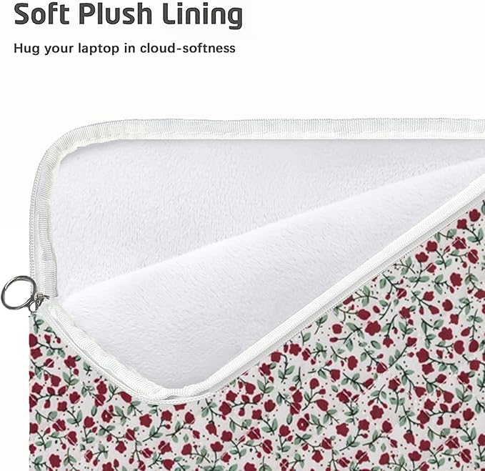 Puffy Laptop Sleeve 13-15.6 Inch Cute Quilted Laptop Protective Case Padded - Image 3