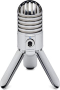 Samson Meteor Mic USB Condenser Podcasting Podcast Recording Desktop Microphone by Samson