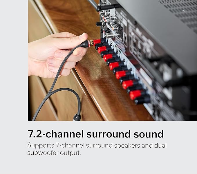 Denon AVR-S770H 7.2ch 8K Smart AV Receiver - Image 5