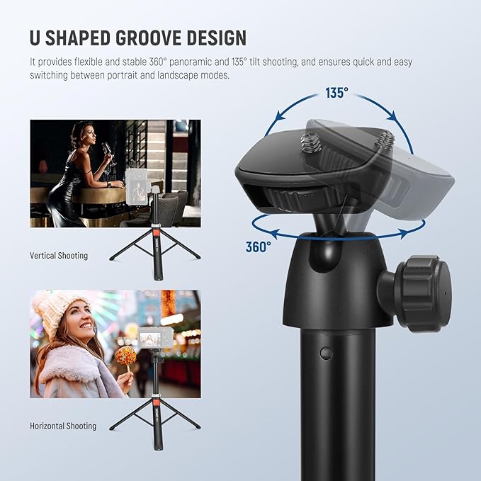 NEEWER Phone Tripod for Cell Phone & Camera - Image 3