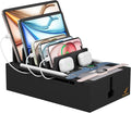 Pezin & Hulin Bamboo Charging Station, Electronic Devices Organizer by Pezin+%26+Hulin