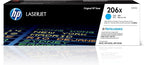 HP 206X Cyan High-yield Toner Cartridge | Works by HP