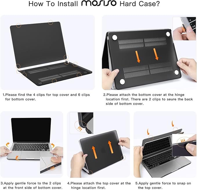 MOSISO Compatible with MacBook Air 13 inch Case 2025 2024 2023 2022 M4 A3240 M3 - Image 7