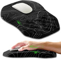 Ergonomic Slope Mouse Pad Wrist Support, Wrist Rest Mousepad by Armanza