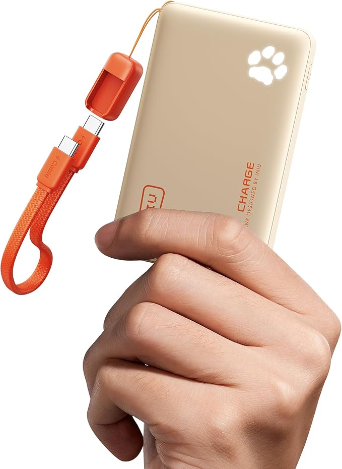 INIU 45W Fast Charging Portable Charger, 40% Smaller 10000mAh by INIU