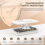 Magnetic Wireless Charger for iPhone: 3 in 1 Travel Charging Station for Apple - Image 3