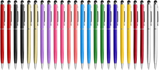 24 Pack Stylus Pens for Touch Screens innhom Stylus Pen for ipad iPhone Tablets by innhom