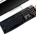 Keyboard Cover Silicone for Logitech K200 K260 K270, Keyboard Cover for by Makeyourlifeeasier