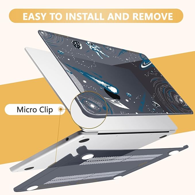 Compatible with MacBook Air 13.6 inch Case, M4 A3240/M3 A3113/M2 A2681 - Image 3