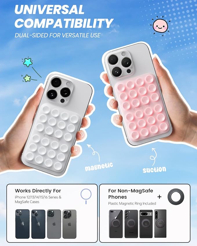 2Pack Magnetic Suction Phone Mount - Image 2