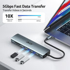 Acer USB C Hub, 7 in 1 USB C to Multi-Port Adapter - Image 4