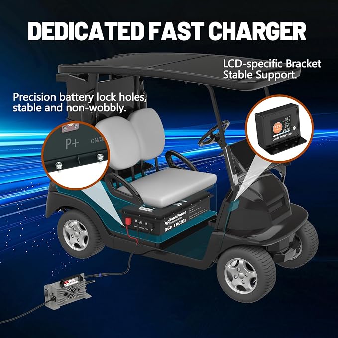 36V 166Ah Golf Cart Lithium LiFePO4 Battery - Image 6