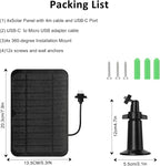 6W Solar Panel Charger for Blink Outdoor 4, Solar Panel - Image 8