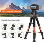 Victiv Tripod 74-Camera-Tripod for Cell Phone, Aluminum Professional Heavy Duty - Image 4