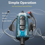 Earbay USB Headset with Microphone - Image 3