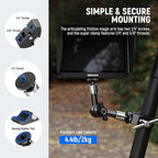 NEEWER 6"/15cm Adjustable Magic Arm - Image 4