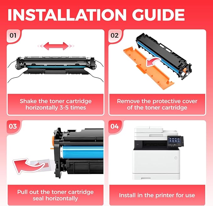 T09 Toner Cartridge Set 4-Pack - Image 4