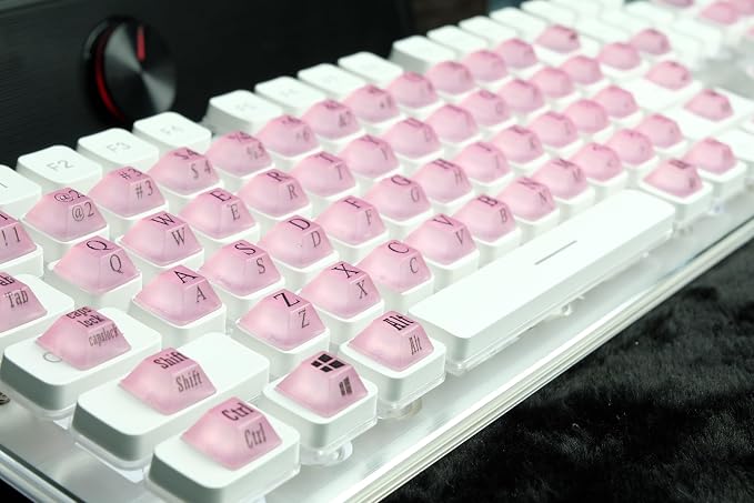80 Pcs Keyboard Sticker for Long Nails Typing and Gaming, Symbolic and - Image 5