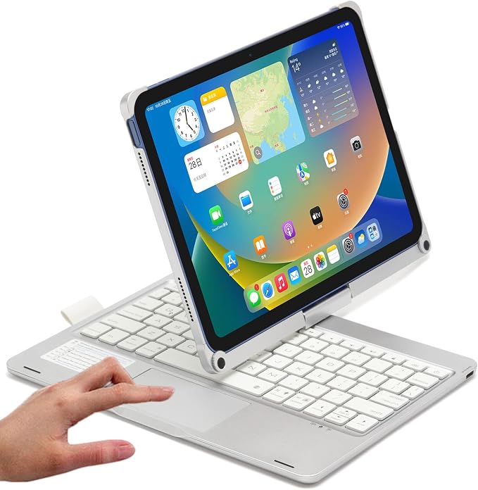 Rotatable Keyboard Case for iPad Air 11 Inch/ Air5/Air4/iPad Pro11 by PboyiqiS