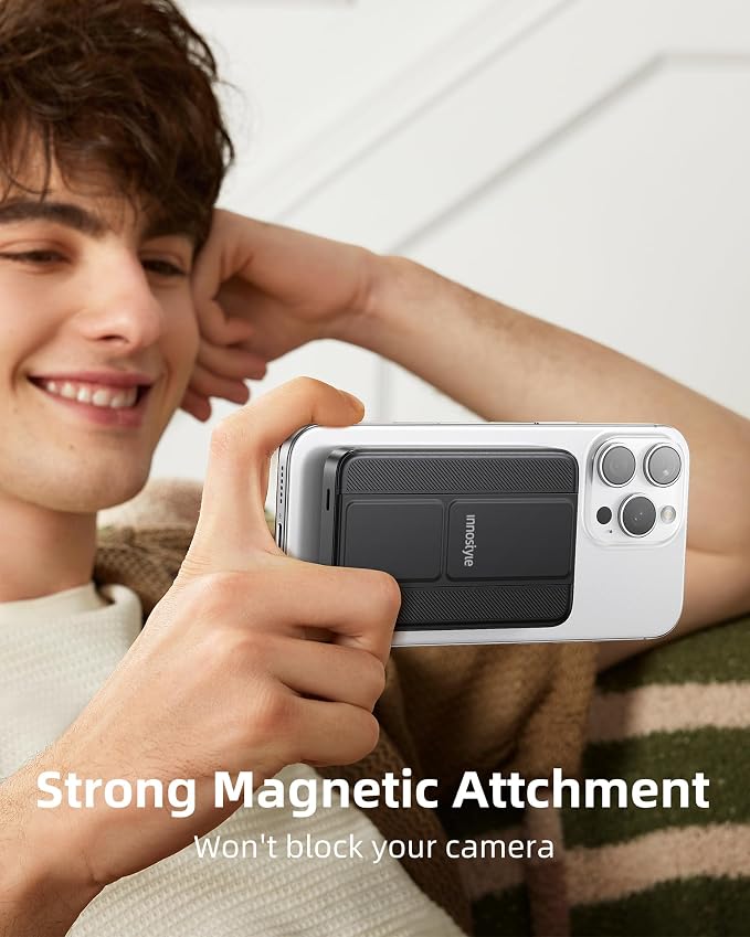 Magnetic Power Bank 3-in-1: 10000mAh MagSafe Wireless Charger - Image 4