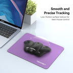 TECKNET Mouse Pad with Anti-fray Stitchin, Waterproof Surface & Non-Slip Rubber - Image 3