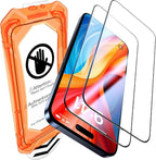 UniqueMe for iPhone 15 Pro Max Screen Protector, Screen Protector 15 Pro Max by UniqueMe