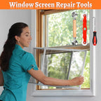 Screen Repair Tool, Window Roller, Spline Installer, 3 in 1 Window Installation - Image 7