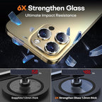 Camera Lens Protector for iPhone 16 Pro Max/16 Pro/iPhone 15 Pro Max/15 - Image 6