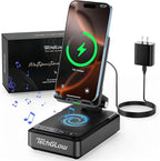 Gifts for Men Women-TechGlow Bluetooth Speaker by TechGlow