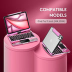 GUSGU Transparent Case with Wireless Keyboard only - Image 2