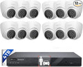 ONWOTE 16 Channel NVR PoE Security Camera System Wired, 12MP 4K 16CH Commercial by ONWOTE