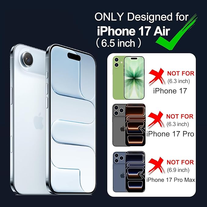 Battery Case for iPhone Air, Upgraded 12000mAh Rechargeable Portable Extended - Image 2