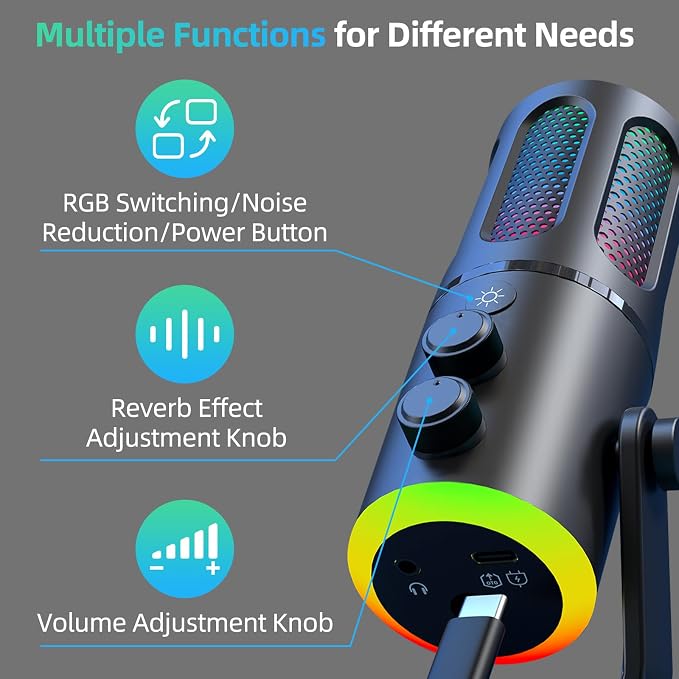 Wireles USB Condenser Microphone - Image 2