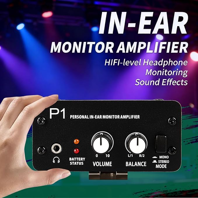 Portable in Ear Monitor Amplifier, Headphone Amp - Image 2