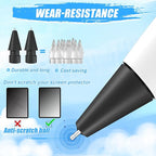 Upgraded Pencil Tips fits for Apple 2nd 1st Gen iPad Pro Pencil, 0.78mm No Wear - Image 5