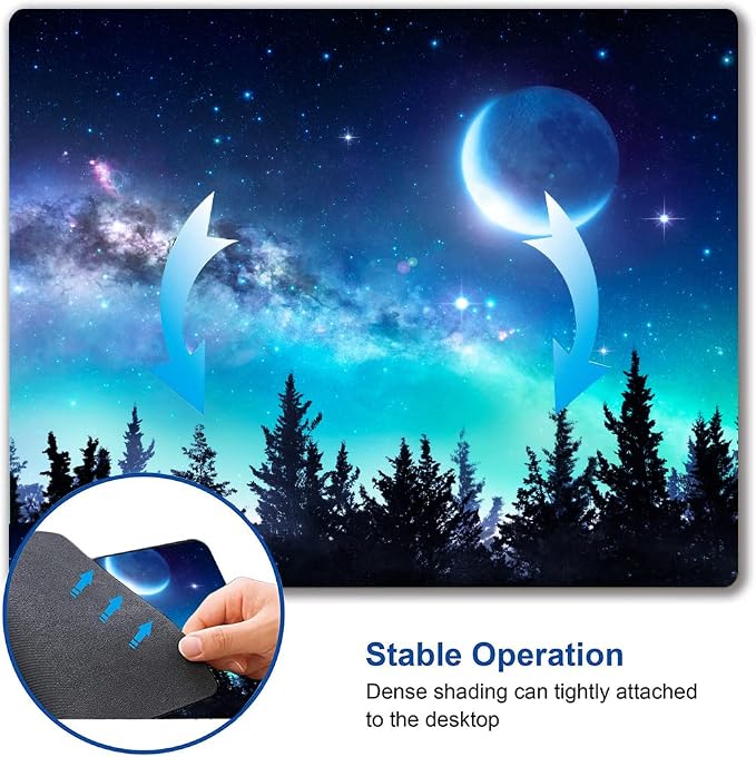 Hokafenle Mouse Pad, Square Personalized Computer Mouse Pads - Image 6