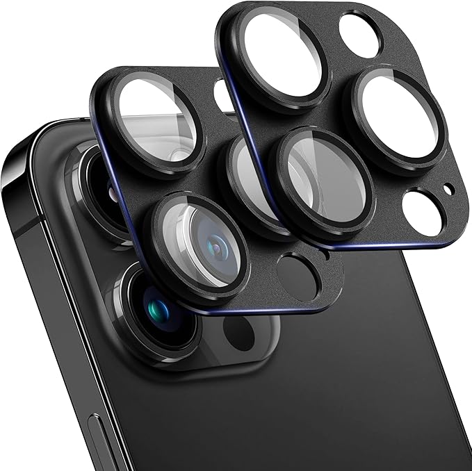 2 Pack Camera Lens Protector for iPhone 13 Pro/iPhone 13 Pro Max, AR Tempered by SHANG+PIN+JIA