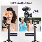 Selfie Stick Tripod for Gopro Camera, Portable Lightweight Camera Tripod for - Image 8