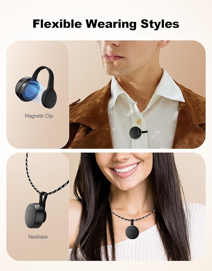 Wireless Mini Microphone for Camera/iPhone/Android/iPad/Laptop, Lav Mic - Image 4