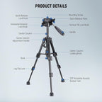 NEEWER Basic Mini Desk Tripod for Camera - Image 7