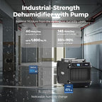 ALORAIR 145 Pint Crawl Spaces Dehumidifier - Image 3