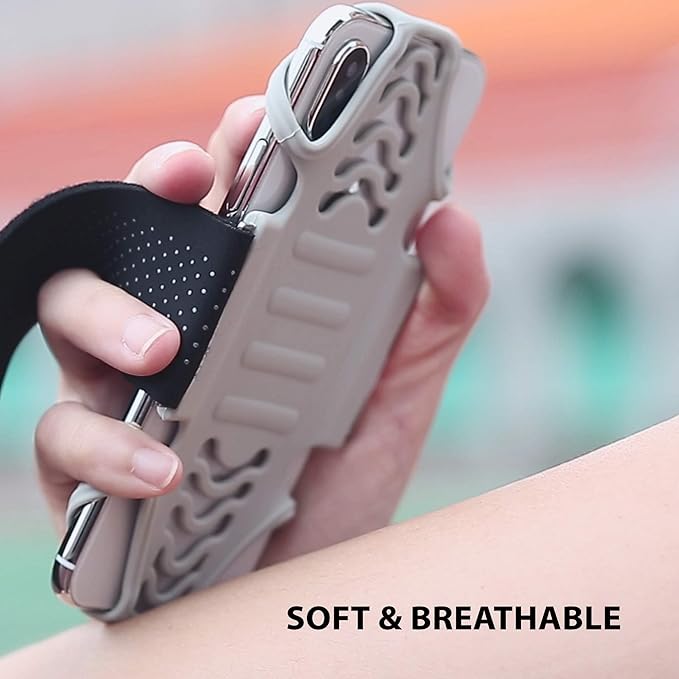 BONE Run Tie, Running Cell Phone Holder, Skin-Friendly & Washable Silicone - Image 3