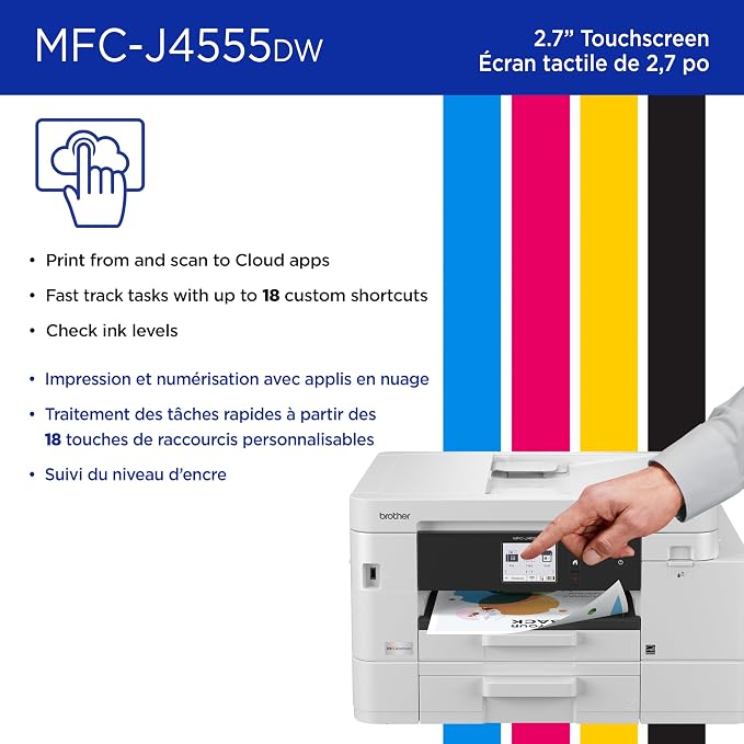 Brother INKvestment 4555 Wireless Color Inkjet All-in-One Printer - Image 7